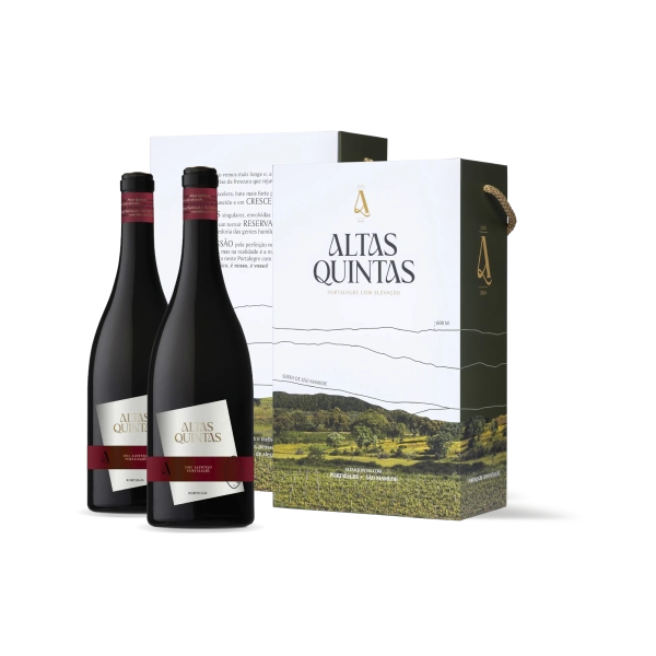 Conjunto Cartão Premium Altas Quintas Tinto